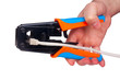 working with crimp tool