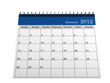 Calendar January 2012