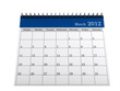 Calendar March 2012