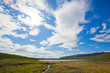 Landscape of summer in the mountains of Iceland Landscape of summer in the mountains of Iceland