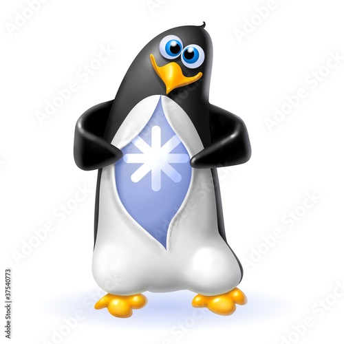 Illustration: pinguino frigo pinguino frigo
