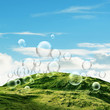 Rugged hill bubbles