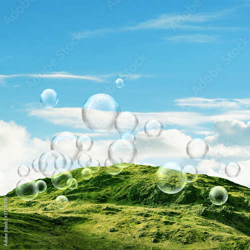 Photo: Rugged hill bubbles Rugged hill bubbles