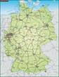 Deuschland mit Nachbarländern