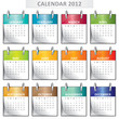 calendar for 2012