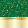 Vektor: elegant card with ornament elegant card with ornament