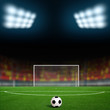 Green football
