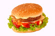 Saftiger Cheeseburger