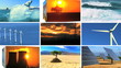 Montage of Clean Power & Fossil Fuel Pollution