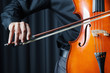 Man playing the cello Man playing the cello