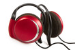 Red stylish earphone