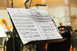 Musical instruments and sheet music