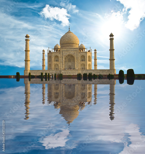 Photo: Taj Mahal in India Taj Mahal in India