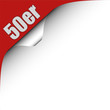 Seitenecke rot links 50ER Seitenecke rot links 50ER