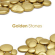 Golden stones frame Golden stones frame