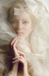 portrait of young blond woman