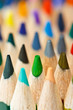 Color pencils macro shot Color pencils macro shot
