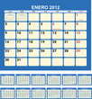 Calendar 2012