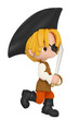 pirate boy attacking