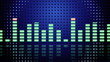 Music VU meters seamless loop