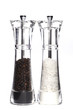 Glass salt and pepper