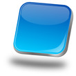 blauer Button