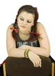 Foto: teenage girl with cigarette teenage girl with cigarette