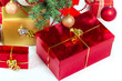 Christmas presents under the tree