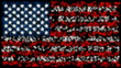 Video: Loopable glittering and sparkling USA flag Loopable glittering and sparkling USA flag