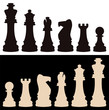 vector chess pieces