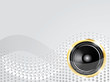 Modern music background Modern music background