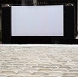 Large Outdoor Screen and Chairs