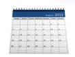 Calendar August 2012