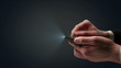 Touch screen mobile phone with model of Earth Touch screen mobile phone with model of Earth