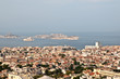 Marseille view from the Notre Dame de la Garde's hill