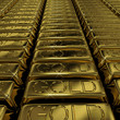 Gold Bars As Symbol For Wealth Or Investment