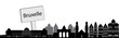 Bruxelle skyline