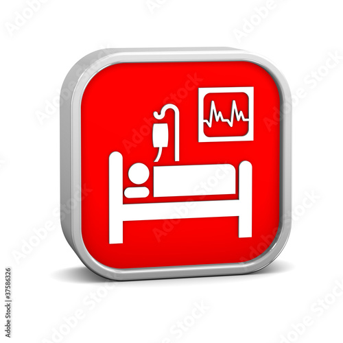 Illustration: Intensive Care sign Intensive Care sign