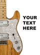 old electric guitar