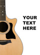 old electric guitar
