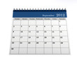 Calendar September 2012