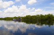 Airboat in the Everglades Florida USA