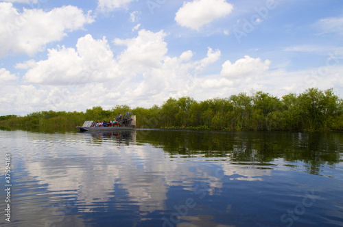 Photo: Airboat in the Everglades Florida USA Airboat in the Everglades Florida USA