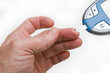 Sampling Blood with Glucose Monitor