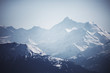 top of mountains