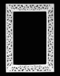 Empty White Picture Frame