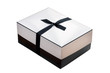 Black and White Parcel with Bow