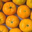 Top view of many orange