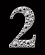 figure 2 bubble font