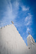 Crosses in the sky, Mykonos, Greece